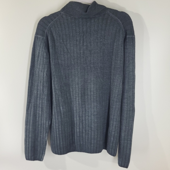 Robert Barakett Turtleneck Wool Sweater - Picture 3 of 8